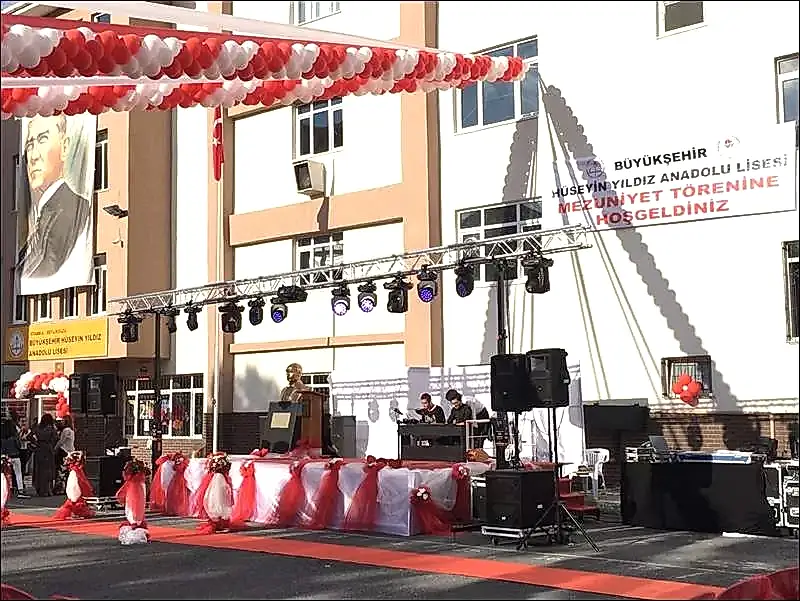 Okul Mezuniyet Organizasyonu Resimleri