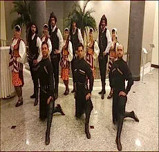 Kafkas ekibi halk oyunları