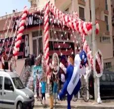 iş yeri balon süslemesi