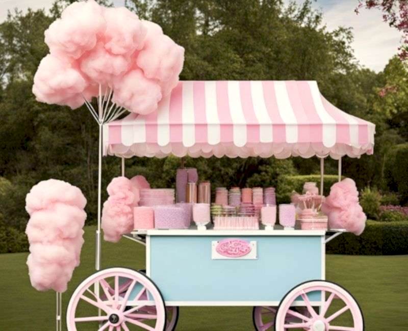 Pamuk Şeker Arabası Kiralama