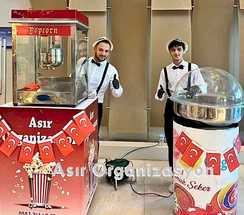 Pamuk Şeker Arabası Kiralama