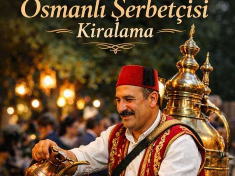 Osmanlı Şerbetçisi Kiralama