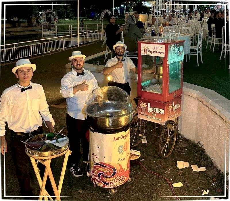 Pamuk Şeker Arabası Kiralama