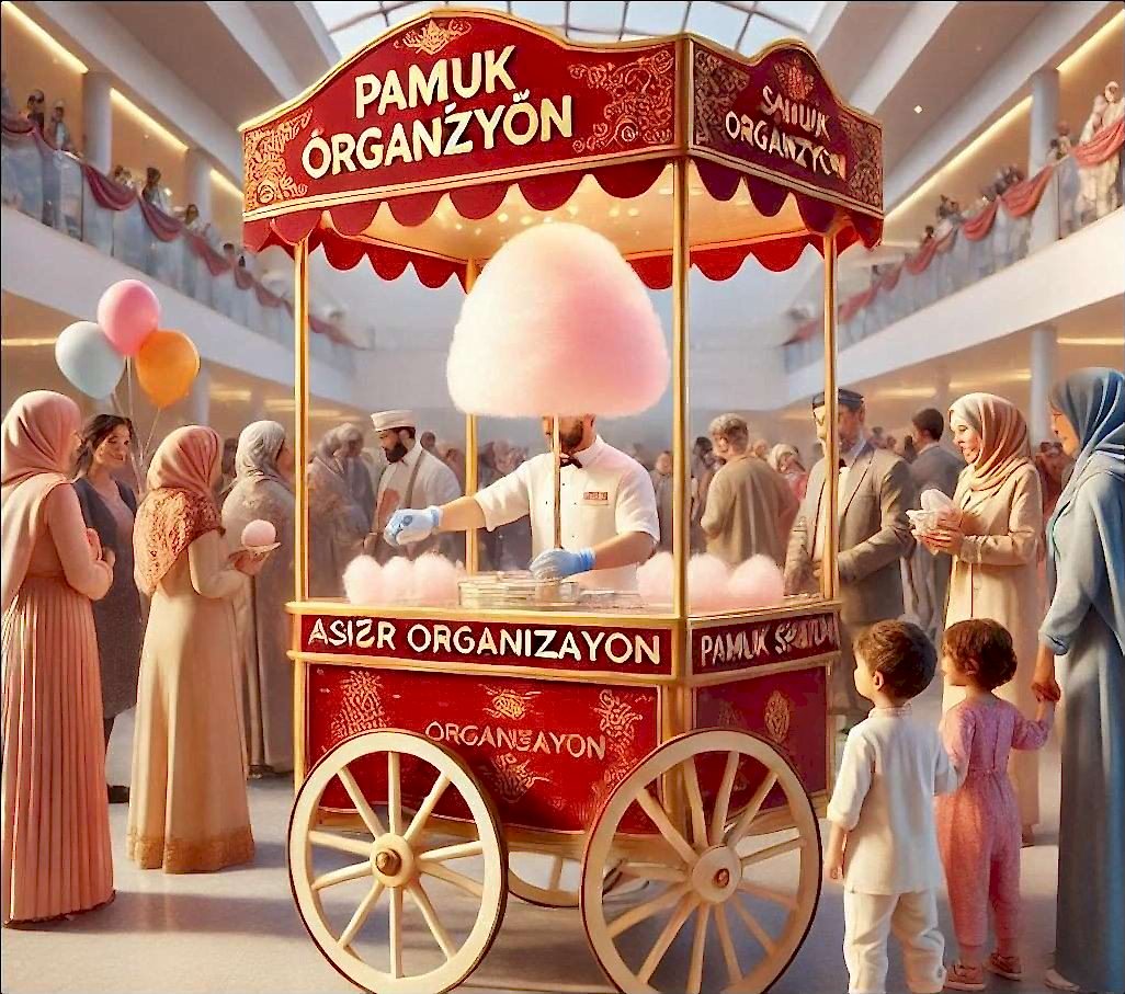 Pamuk Şeker Arabası Kiralama