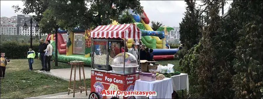 Pamuk Şeker Arabası Kiralama