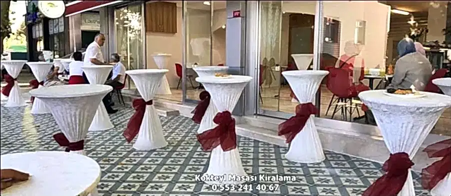 Kokteyl Masası Kiralama
