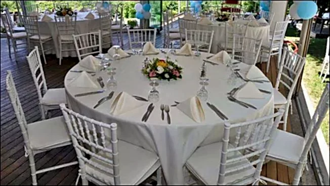 Masa Sandalye Süsleme