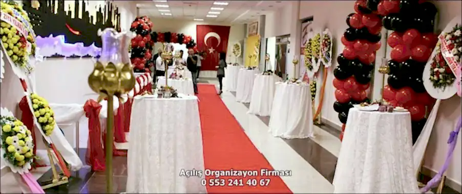 Açılış organizasyonu