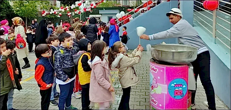 Pamuk Şeker Arabası Kiralama