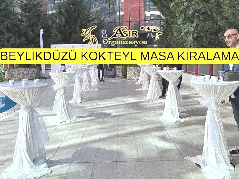 Beylikdüzü Kokteyl Masası ve Ses Sistemi Kiralama Hizmetimiz