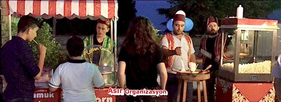 Pamuk Şeker Arabası Kiralama