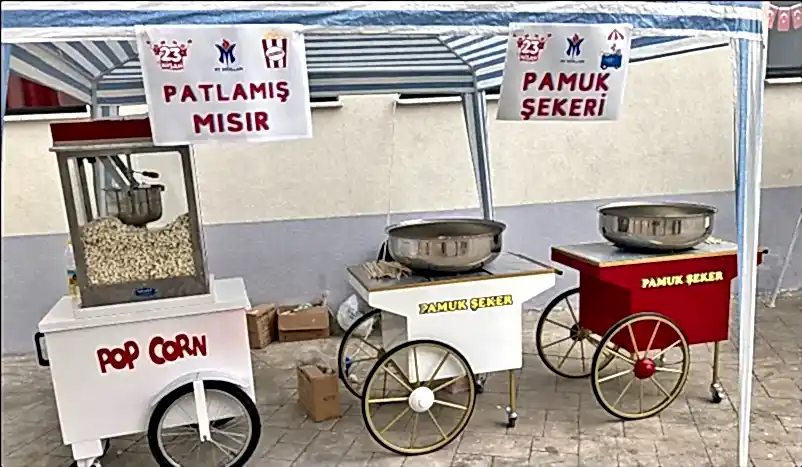 Pamuk Şeker Arabası Kiralama