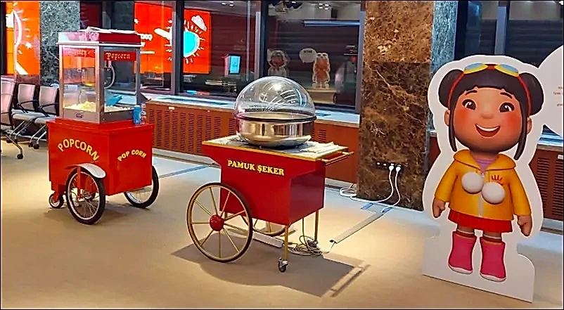 Pendik Popcorn Arabası Kiralama 
