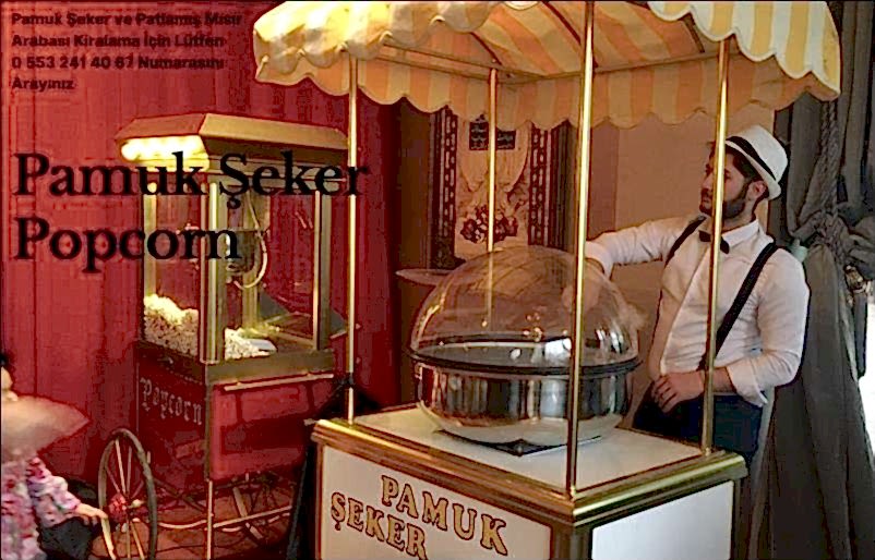 Patlamış Mısır ve Pamuk Şeker ile Organizasyonlarda Tatlı Anılar Yaratın