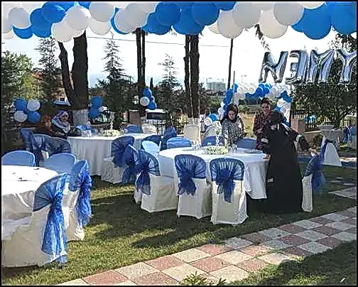 Masa Sandalye Süsleme