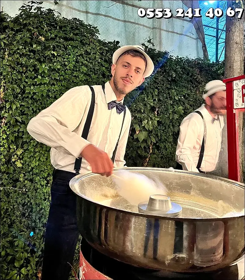 Pamuk Şeker Arabası Kiralama