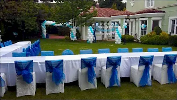 Kır Düğün Süslemesi