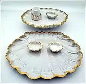 Deniz Kabuğu Nişan Tepsisi