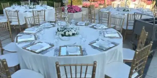 Masa Sandalye Süsleme Organizasyonu